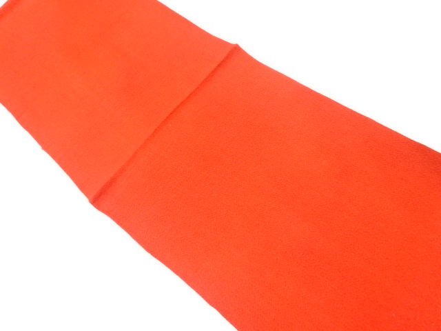 JAPANESE KIMONO / UNUSED OBIAGE / SILK / CHIRIMEN